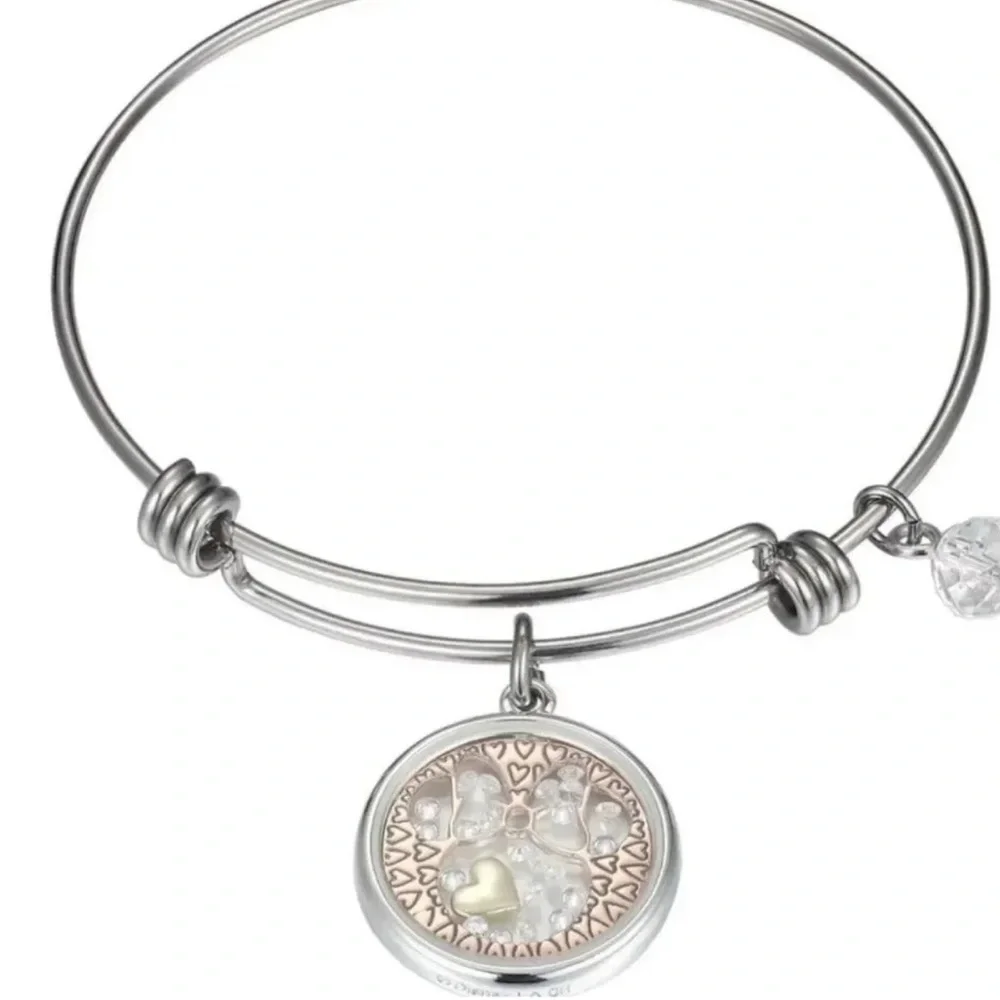 MINNIE MOUSE BOW-TIFUL! Floating Crystal Adjustable Bracelet